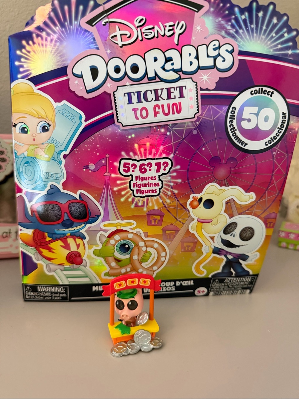 Disney Doorables Ticket to Fun Hamm RARE Toy Story All Fun & Games